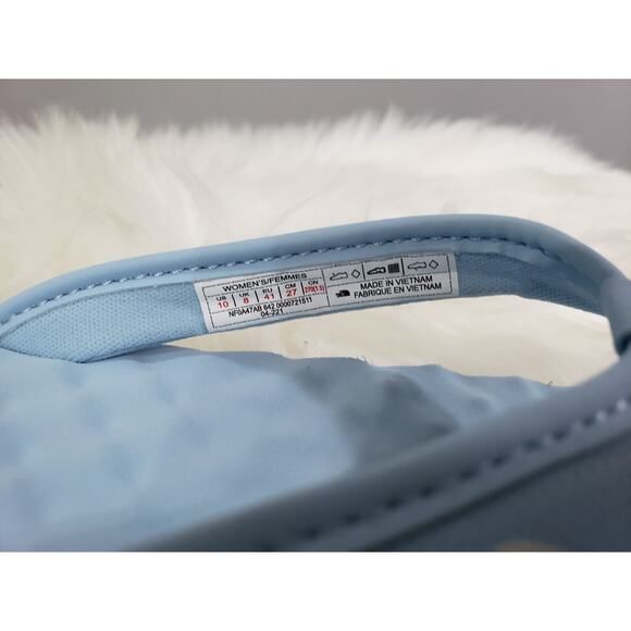 NEW SIZE 10 - NORTH FACE Base Camp Mini II Flip-Flop Beta Blue Gardenia White - Picture 4 of 6